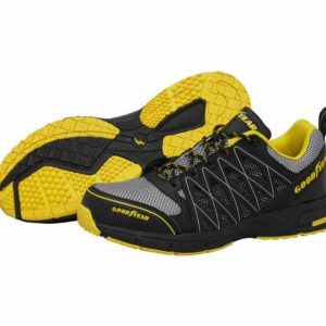 GY Biztonsági munkacipő "1502" Black/Sárga S1P