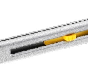 InterLock fémházas tördelhetőpengés kés 9mm - STANLEY - B0001823 - Szerszám >>Kézi szerszám>> Festő