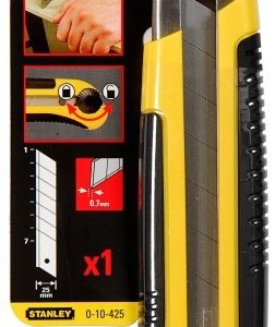 Műanyagházas fémmegvezetéses kés 25mm - STANLEY - B0001936 - Szerszám >>Kézi szerszám>> Festő