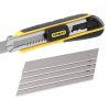 FatMax tördelhetőpengés kés 18mm - STANLEY - B0001849 - Szerszám >>Kézi szerszám>> Festő