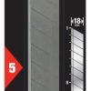 FatMax tördelhető penge 18mm 5db - STANLEY - B0001826 - Szerszám >>Kézi szerszám>> Festő