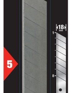 FatMax tördelhető penge 18mm 5db - STANLEY - B0001826 - Szerszám >>Kézi szerszám>> Festő