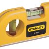 Mágneses zsebvízmérték 85mm - STANLEY - B0001810 - Szerszám >> Kézi szerszám>>Kézi szerszámok