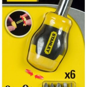 Multibit MarokCsavarhúzó - STANLEY - B0001807 - Szerszám >> Kézi szerszám >>Kézi szerszámok