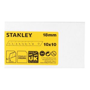 Stanley Tördelhető penge 18mm 100db (1-11-301) - STANLEY - B0001753 - Szerszám >>Kézi szerszám>> Festő