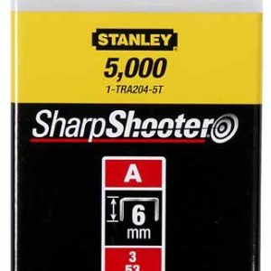 6mm-es "A" kapocs 5000db - STANLEY - B0001903 - Szerszám >>Kézi szerszám>> Kézi szerszámok