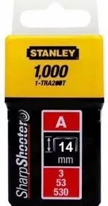 14mm-es "A" kapocs 1000db - STANLEY - B0001801 - Szerszám >>Kézi szerszám>> Kézi szerszámok