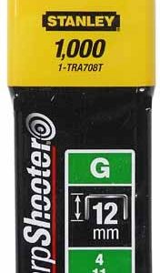 12mm-es "G" kapocs 1000db - STANLEY - B0001767 - Szerszám >>Kézi szerszám>> Kézi szerszámok