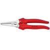 190 mm-es Kombiszár - KNIPEX - B0001698 - Szerszám >> Kézi szerszám >>Kézi szerszámok