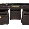 Stanley bőr dupla szerszámos övtáska  STST1-80113 - STANLEY - B0001867 - Szerszám >> Műhelyberendezés >> Egyéb műhelyberendezés