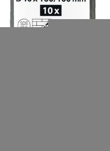 SDS PLUS TWIXX Betonfúró PP 8x210/150 MM 10X - ABRABORO - B0002625 - Szerszám >> Elektromos