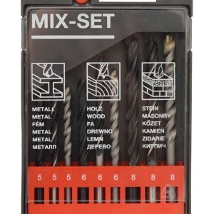MIX Készlet 9db 3x(5+6+8) MM - ABRABORO - B0003316 - Szerszám >> Elektromos