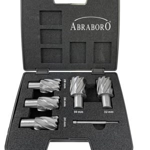 HSS-G Maglyukfúró Készlet 6DB 24/26/28/30/32MM / PIN - ABRABORO - B0004431 - Szerszám >> Elektromos