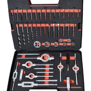 Kézi Menetfúró Készlet 45DB M3-M12 - ABRABORO - B0004335 - Szerszám >> Elektromos