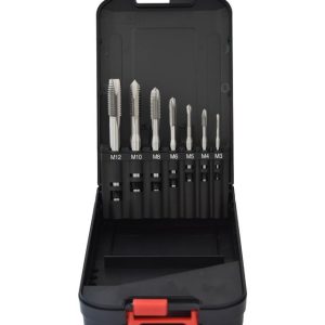 Menetfúró Készlet DIN371B 07DB M3-M12 HSS-G - ABRABORO - B0005357 - Szerszám >> Elektromos