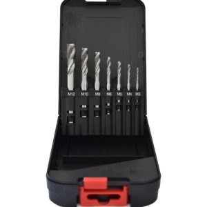 Menetfúró Készlet DIN371C 07DB M3-M12 HSS-CO - ABRABORO - B0005360 - Szerszám >> Elektromos