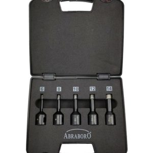 Csempe és kerámiafúró Készlet 6/8/10/12/14 MM M14 - ABRABORO - B0005222 - Szerszám >>Elektromos