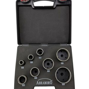 Csempe és kerámiafúró Készlet 20/25/32/35/40/50/60 MM M14 - ABRABORO - B0005223 - Szerszám >>Elektromos