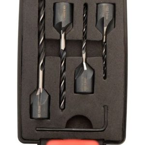 HSS 90˙ SÜLLYESZTŐ Készlet 9db 3/4/5/6/MM - ABRABORO - B0005181 - Szerszám >> Elektromos