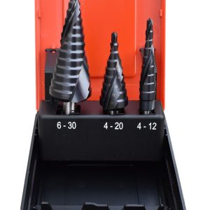 HSS-TIALN Lépcsős fúró Készlet 4