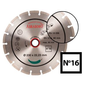 Gyémánttárcsa szegmenses UNI 300x3