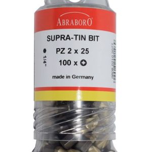 SUPRA TIN BIT Masterpack BIT-Készlet PZ1x25 MM - ABRABORO - B0003936 - Szerszám >>Elektromos