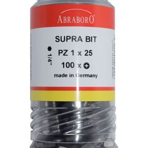 SUPRA BIT Masterpack BIT-Készlet PZ3x25 MM - ABRABORO - B0003932 - Szerszám >>Elektromos