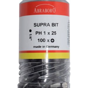 SUPRA BIT Masterpack BIT-Készlet PH1x25 MM - ABRABORO - B0003927 - Szerszám >>Elektromos