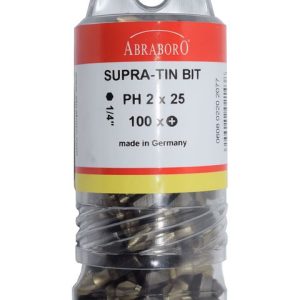 SUPRA TIN BIT Masterpack BIT-Készlet PH1x25 MM - ABRABORO - B0003933 - Szerszám >>Elektromos