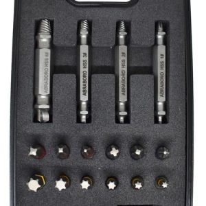 Csavarkiszedő ÉS BIT Készlet PH1-3/PZ1-3/TX10-40/HOLDER - ABRABORO - B0004712 - Szerszám >>Elektromos