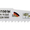Orrfűrészlap Bi-METAL 3021/150 LONG LIFE - ABRABORO - B0003422 - Szerszám >> Kézi szerszám >>Kézi szerszámok