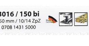 Orrfűrészlap BI-METAL 3016/150 TIN-CUT - ABRABORO - B0004296 - Szerszám >> Kézi szerszám >>Kézi szerszámok