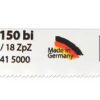 Orrfűrészlap BI-METAL 3014/150 - ABRABORO - B0003419 - Szerszám >> Kézi szerszám >>Kézi szerszámok