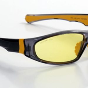 Sárga lencsés védőszemüveg - Premium - ABRABORO - C0000654 -