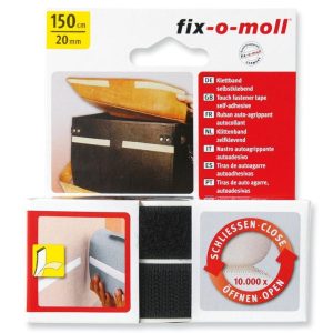 Tépőzáras SZALAG ÖNTAPADÓ 150x20 MM Fehér - ABRABORO - B0004520 - Szerszám >> Műhelyberendezés >> Egyéb műhelyberendezés