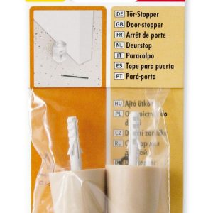 Ajtóütköző Bézs 26 MM - ABRABORO - B0003677 - Szerszám >> Műhelyberendezés >> Egyéb műhelyberendezés