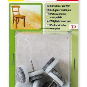 Bútor csúsztató filc Fehér 20 MM - ABRABORO - B0003704 - Szerszám >> Műhelyberendezés >> Egyéb műhelyberendezés