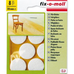 Csúsztató filc Fehér 28 MM - ABRABORO - B0003695 - Szerszám >> Műhelyberendezés >> Egyéb műhelyberendezés