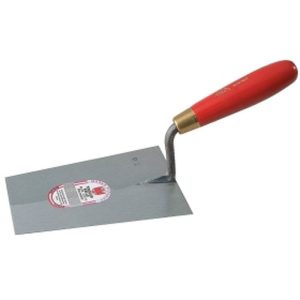 Kőműves kanál - 180 mm Piros markolat - STUBAI - B0006362 - Szerszám >>Kézi szerszám>> Festő
