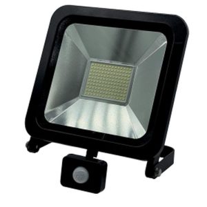 LED fényszóró FO 100W WMP IP44 8000lm 230V QC PIR-szenzorral - FORRES - B0006437 - Szerszám >> Elektro -villanyszerelés >> Munkahelyi világítás