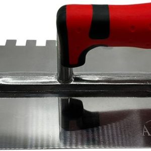 Glettvas INOX fogazott 280x130 MM / 10X10 MM - ABRABORO - B0005823 - Szerszám >>Kézi szerszám>> Festő