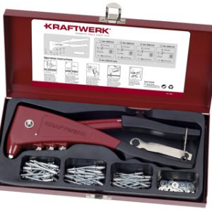 Kézi szegecselő készlet - KRAFTWERK - B0007437 - Szerszám >>Kézi szerszám>>Kézi szerszámok