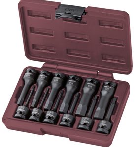 Inbusz ütőkulcs dugókulcs készlet 12 részes - KRAFTWERK - B0007525 - Szerszám >>Kézi szerszám>>Kézi szerszámok