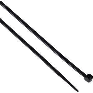 Fekete Kábelkötegelő 3.6x300mm (pk-100) - CROMWELL - B0006970 - Szerszám >> Elektro -villanyszerelés >> Csatlakozók