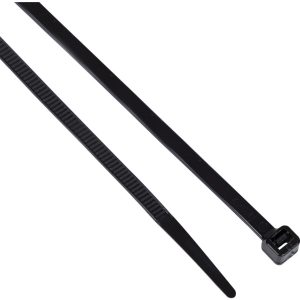 Fekete Kábelkötegelő 4.8x200mm (pk-100) - CROMWELL - B0006971 - Szerszám >> Elektro -villanyszerelés >> Csatlakozók