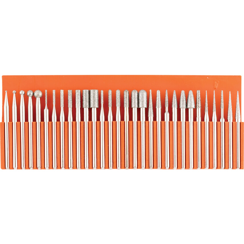 Gyémánt Bevonatú Turbómaró Készlet 3 mm Szárral 30 db-os - CROMWELL - B0007398 Gyémánt Bevonatú Turbómaró Készlet 3 mm Szárral 30 db-os - CROMWELL - B0007398 - Szerszám >>Kézi szerszám>> Festő