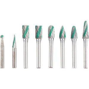 Váltakozó Fogazású Turbómaró Készlet 6mm-es Szárral