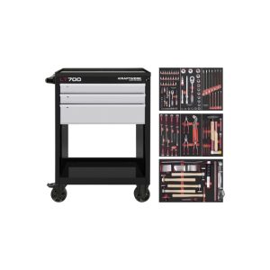 121 db. - KRAFTWERK - B0008767 - Szerszám >> Műhelyberendezés >> Műhelykocsik