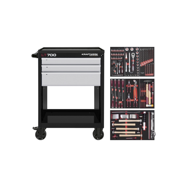 121 db. - KRAFTWERK - B0008767 121 db. - KRAFTWERK - B0008767 - Szerszám >> Műhelyberendezés >> Műhelykocsik