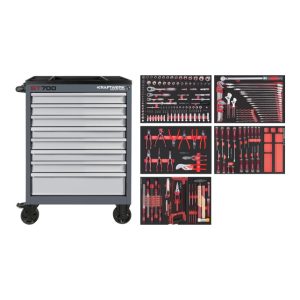 Mobil szerszámos szekrény BT700 8 fiókos 243 db.